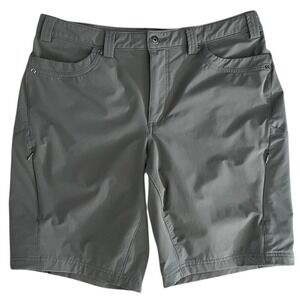 Duluth Trading Flexpedition 10" Shorts Women Size 12 Gray